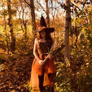 Halloween witch costume